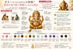 ガネーシャとはどんな神様？象の頭の由来と障害を取り除く神様といわれる理由