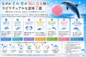 なぜかイルカが気になる時のスピリチュアルな意味7選｜何度も目に入る理由とは？